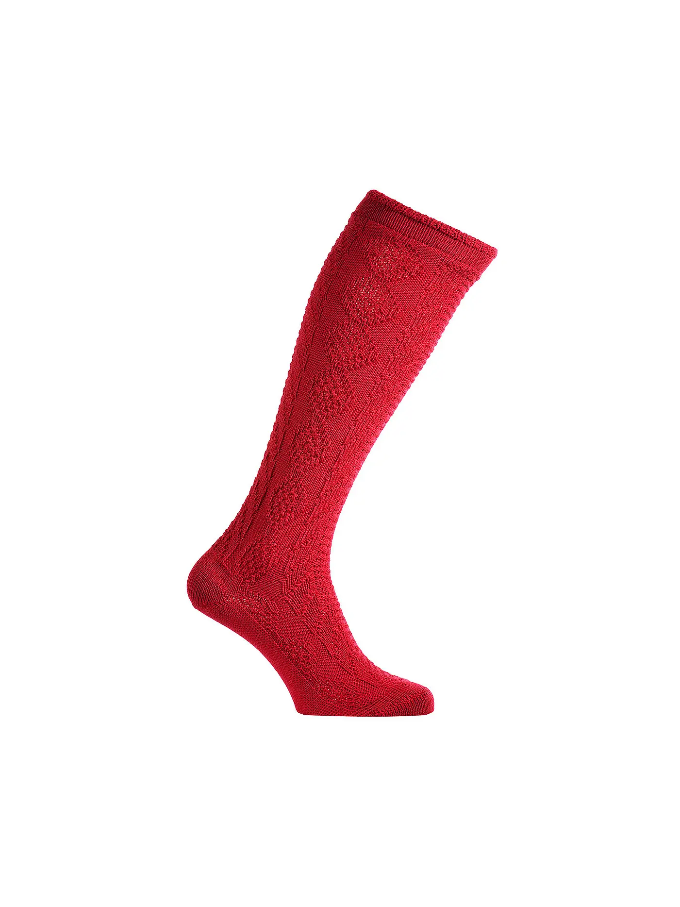 LUISE STEINER | Kniestrümpfe rot | 